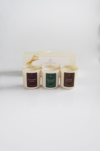 Holiday Candle Trio