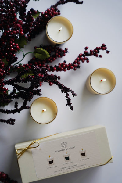 Holiday Candle Trio